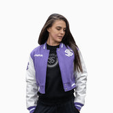Women's Circle Wool Varsity Jacket