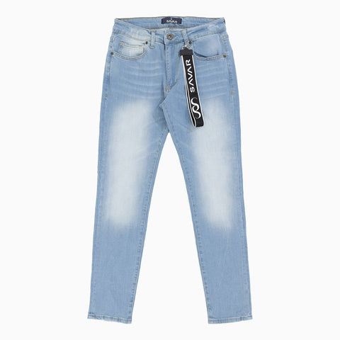 savar-mens-basic-ice-blue-slim-denim-pant-sjb331-iceblu
