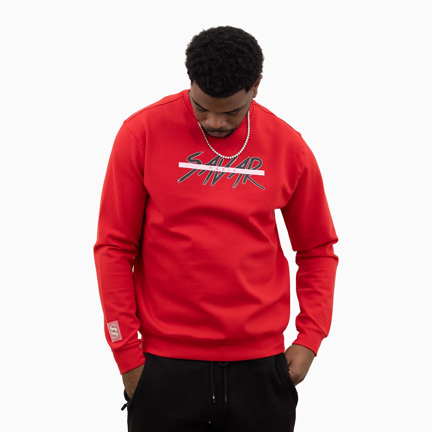 savar-mens-printed-logo-crew-neck-sweatshirt-sc3043-657
