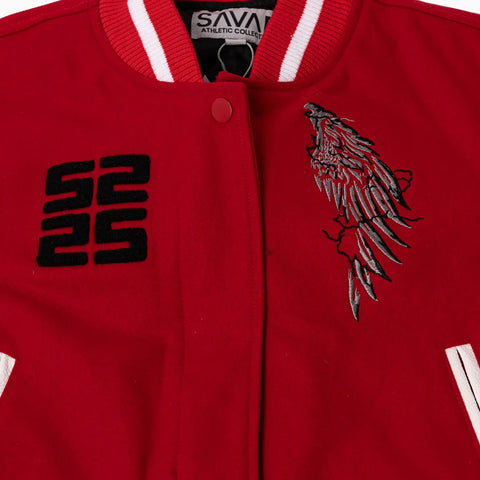 Women's Wings Wool Varsity Jacket